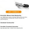Ruizure Front ABS Wheel Speed Sensor ABS-4