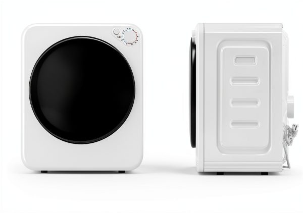 800W Electric Portable Clothes Dryer DollarDash 1.5Cu Ft Front Load-2