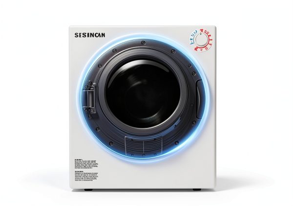 Elevon 800W Portable Clothes Dryer 2.6 cu.ft Compact for Small Spaces-2