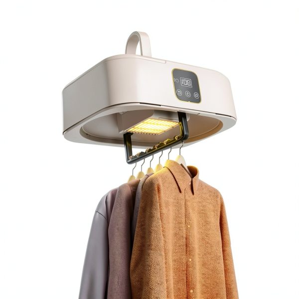 Portable Clothes Dryer, Mini Dryers for Laundry, Small Foldable Electric Compact Drying Machine for Travel,RV, Home and Apartment, with Remote Control and Dry Bag-1