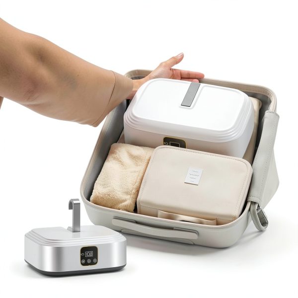 Portable Clothes Dryer, Mini Dryers for Laundry, Small Foldable Electric Compact Drying Machine for Travel,RV, Home and Apartment, with Remote Control and Dry Bag-2