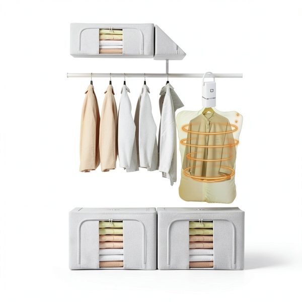 Portable Clothes Dryer Wyoutonon Mini ZASE021 White Compact-3