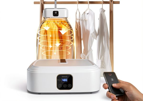 Drygo Xpress Dryer | Portable Foldable Mini Electric Dryer, Ideal Winter Gift, 30-Min Quick Dry, UV Baby Clothes Cleaning, Travel, RV, Camping, Apartment, Secadora de ropa-0