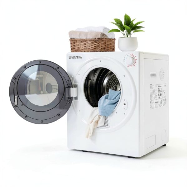Elevon 800W Portable Clothes Dryer 2.6 cu.ft Compact for Small Spaces-6