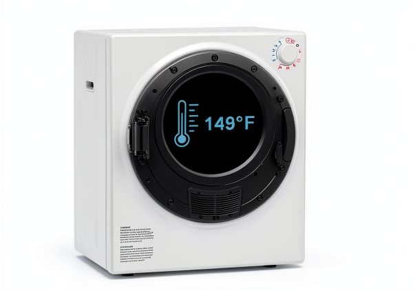 Elevon 800W Portable Clothes Dryer 2.6 cu.ft Compact for Small Spaces-4