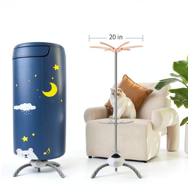 Portable Clothes Dryer SAMTANGFAI GR992 Dark Blue for Apartments RV-1