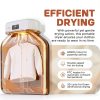 Portable Clothes Dryer for Laundry - Premium Dryer for Apartments, RV, Travel-Compact Dryer, Foldable with Timer, Sturdy, Easy to use, For light clothing Underwear, Baby Clothes-3