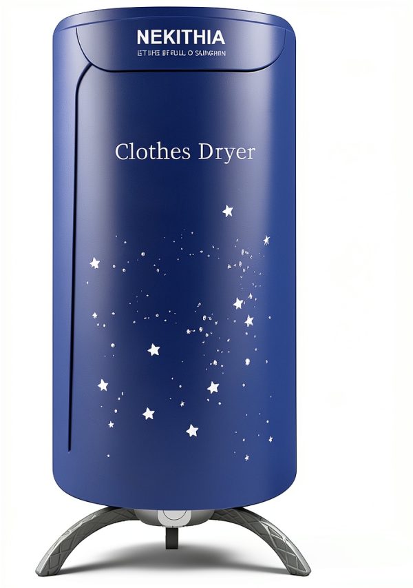 Portable Clothes Dryer - Upgraded 900W Fast-Drying for Large Loads of Clothes & Shoes | Compact Mini Dryer Machine for Family, Apartment, RV & Travel-0