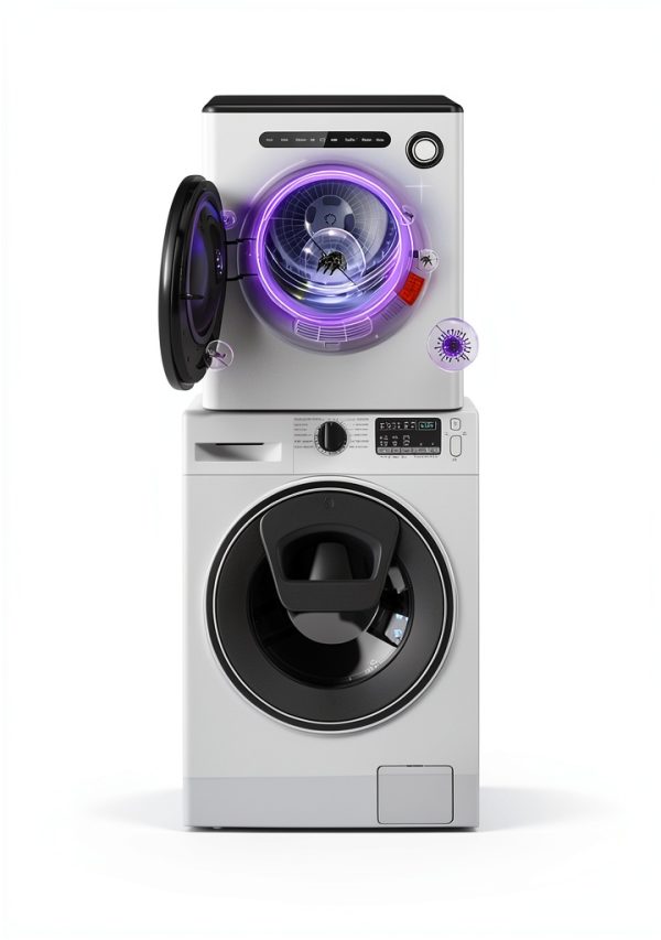 11LBS Compact Dryer 950W Portable Clothes Dryer Machine for Small Spaces, RVs and Apartments - Quiet, Sturdy ，Easy to Use and LED Display-7