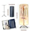 Portable Clothes Dryer, Mini Compact Clothes Dryer, Suitable for Apartments, Rvs, Travel, Homes - Small Quiet Fast-Drying Machine with Adjustable Timer & Middle Clothes Hanger-6