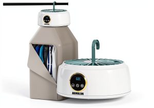Mini Dryer For Clothes – Portable Laundry Machine, Compact Electric Dryer For Apartments, Travel & Small Spaces Fast Drying With Adjustable Timer And Wrinkle Care-0