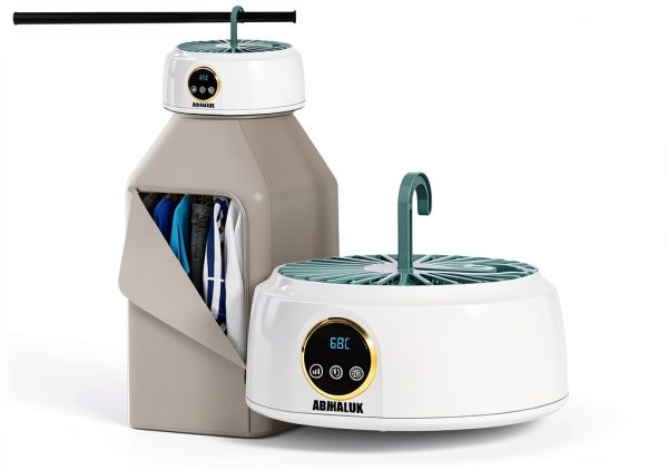 Mini Dryer For Clothes – Portable Laundry Machine, Compact Electric Dryer For Apartments, Travel & Small Spaces Fast Drying With Adjustable Timer And Wrinkle Care-0